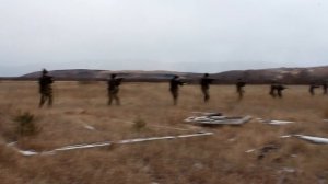 Марш-бросок тропа разведчика