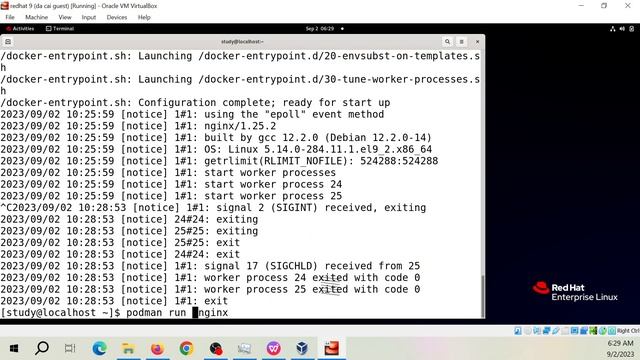 Redhat Linux 9: Tập dùng podman смотреть онлайн