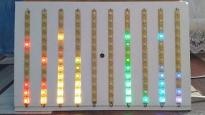 анализатор спектра на адресной ленте ws2812b и Arduino