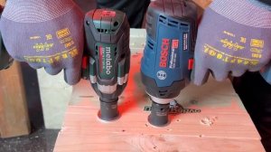 Metabo ssw 18 lt 300 bl vs Bosch gds 18v-400.