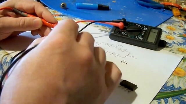 Как проверить диодный мост мультиметром в режиме диодной прозвонки смотреть онлайн