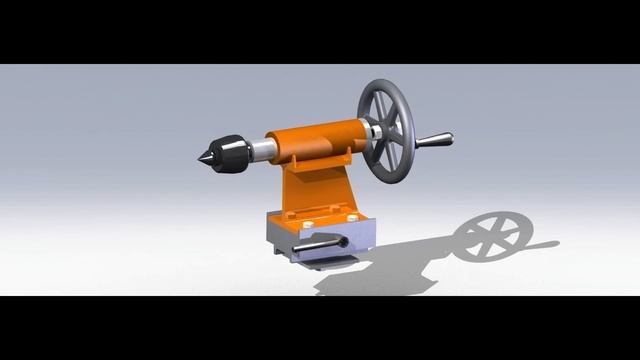Токарный станок по дереву своими руками. Часть 1. Задняя бабка .Lathe on wood .