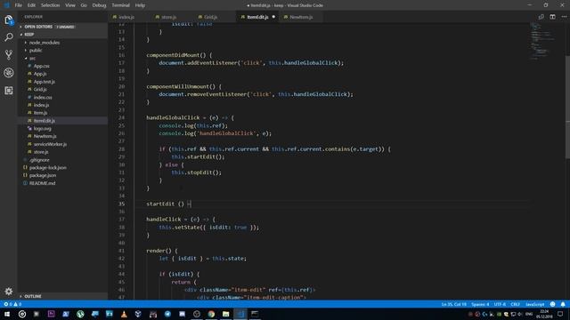 Урок 5: кодим app на React.js - создание/сохранение заметок смотреть онлайн