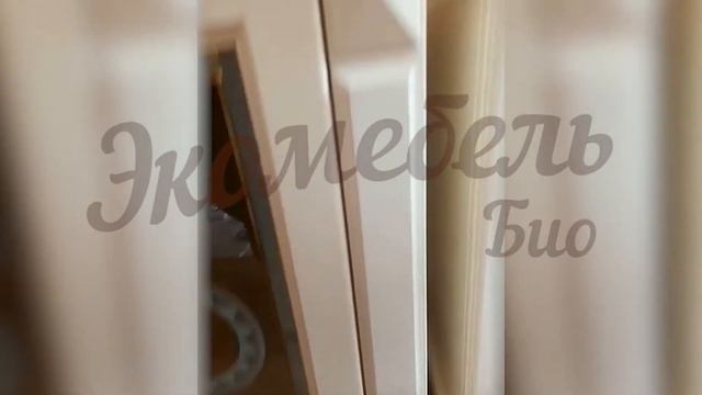 Гостиная из массива бука "Венето", белая эмаль, производства "Экомебель БИО" - ecomebelbio.ru