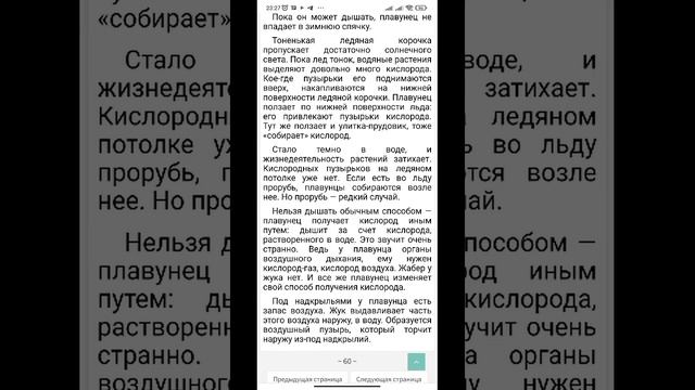 41.ПОДО ЛЬДОМ/из книги "ГРЕБЕНЬ БУЙВОЛА" /Н.Н. Плавильщиков