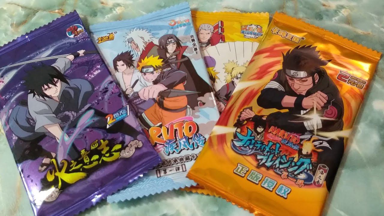 ККК по аниме и манге Наруто/Naruto #49 Сравниваем карты 3х разных китайских фирм.