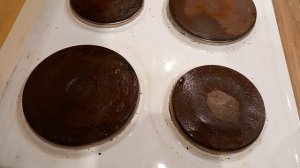 Испытания средства для очистка электрической плиты