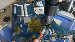 SAMSUNG R540// СДОХ ГРАФИЧЕСКИЙ ЧИП AMD. ЗАМЕНА ГРАФИКИ  Ч.1