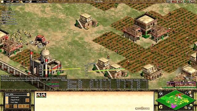 Age of Empires 2 HD Gladiators oF Arena Game 05 AoE2HD Gameplay PT BR смотреть онлайн