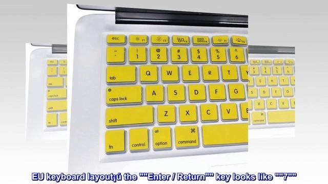 YYubao Super Stretchy Silicone Keyboard Cover Skin Protector Compatible with MacBook Pro 13" 15" 17 смотреть онлайн