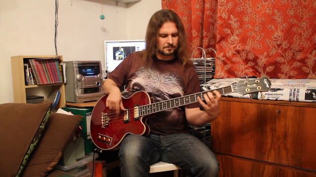 Stuck in the Middle with You - bass cover смотреть онлайн