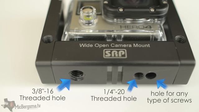 SRP Wide Open Camera Mount Review - GoPro Tip #474 | MicBergsma смотреть онлайн