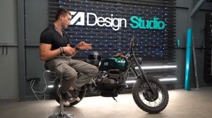 Scrambler "Bull" (REDBI INDUSTRIES custom moto garage)