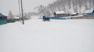 Минитрактор с двигателем от оки