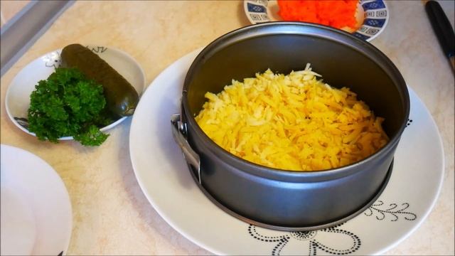 Салат ТОРТ с куриной печенью ПРОСТО и ВКУСНО смотреть онлайн