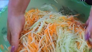 Кабачки по-корейски на зиму
