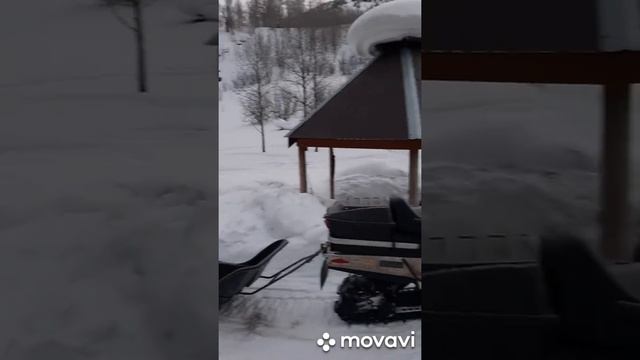 Горный Алтай. Поездка на Быструшенские озера. На снегоходах. Arctic cat. BRP. LYNX. STELS. SAMMIT. смотреть онлайн