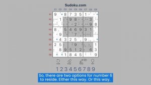 Swordfish - an Advanced Sudoku technique