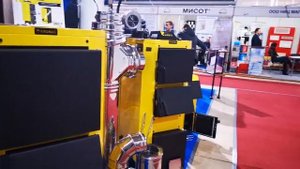 Пеллетный котел Kronas Unic P c пеллетной горелкой Hotta (Ceramik OXI)