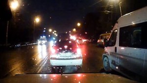 ПО ОМСКУ ЕДЕТ ГОРЯЩИЙ АВТОБУС.... THE BURNING BUS GOES