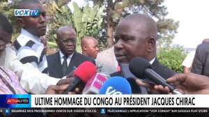 Ultime hommage du Congo au président Jacques Chirac