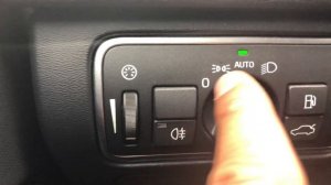 VOLVO XC60 XC70 XC90 - HEADLIGHTS CONTROLS- HOW TO TURN ON/OFF