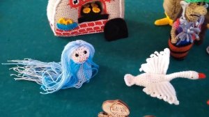 Персонажи для пальчикового театра по сказке Гуси - лебеди. Видеообзор