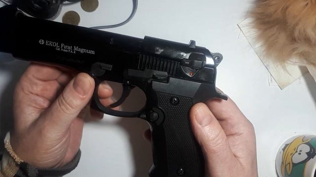 Переделка стартового пистолета под 22лр, реально? Перевод с 8мм на 9мм смотреть онлайн