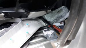 Установка автономного отопителя Планар 2D-12-S в Mitsubishi Pajero 4. Тест с воздуховодами.