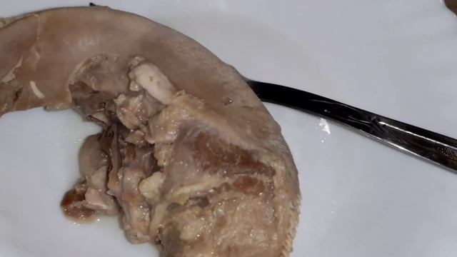 Борщ из квашеной капусты.Разморозился язык.Потушила субпродукты. смотреть онлайн