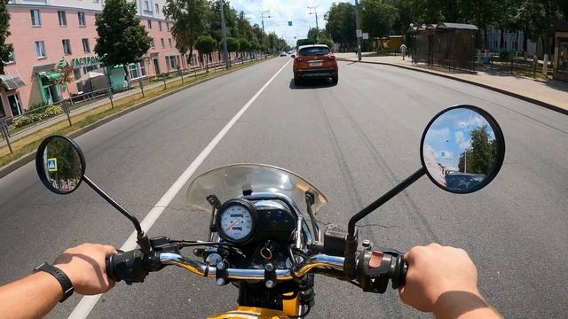 Личный опыт использования мотоцикла Honda SLR650 Montesa. Плюсы и минусы, путешествие и город. смотреть онлайн