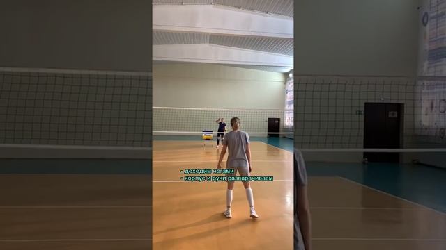 ?Как принять подачу ??#волейбол #прием #volleyball #сверху