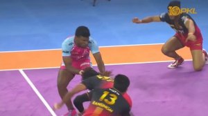 Match Highlights: Jaipur Pink Panthers vs Bengaluru Bulls | January 28 | PKL Season 10