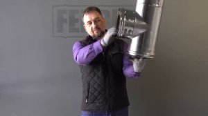 Кратко о дымоходе Ferrum Сэндвич тройник 90°