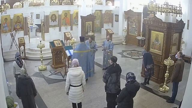 ? 3 апреля — СУББОТА АКАФИСТА.Утреня с акафистом.(Вечернее богослужение) смотреть онлайн