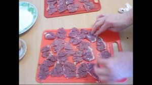 Отбивные из куриных сердечек