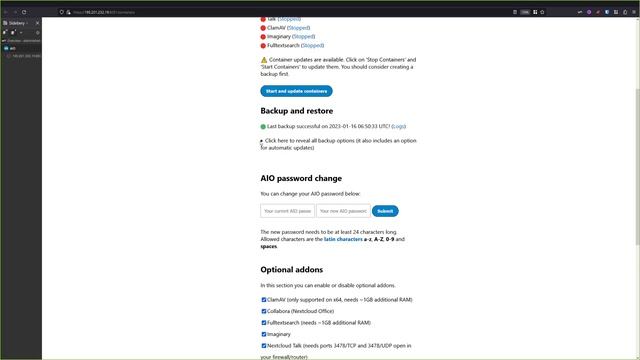 Nextcloud AIO Update Process смотреть онлайн