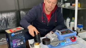 Шок это по- нашему !!! Тест автомасла Akkora  5w40 pro synt после 21.000 км пробега! ☎️79068494449