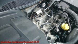 Замена свечей зажигания на Рено Меган 3.