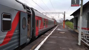 Электровозы ЭП2К с рабочим поездом Петушки - Орехово-Зуево (ЭДТ прилагается)