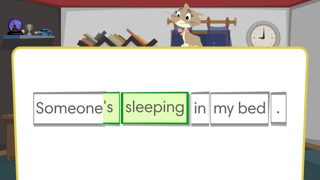 1.2 Grammar Who's sleeping in my bed