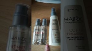 СС крем,  сыворотка и масло для волос от Орифлэйм.  Отзыв