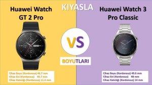Huawei Watch 3 Pro Classic vs Huawei Watch GT 2 Pro #huawei #gt2pro #gt3