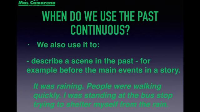 Year 6 - English - Past simple & past continuous смотреть онлайн