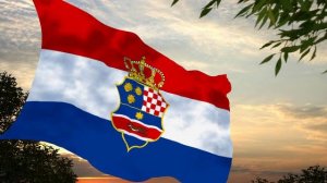 Флаг и гимн Хорватии и Славонии Flag and anthem of Croatia and Slavonia