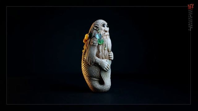 Нэцкэ - Netsuke. *Водяной* смотреть онлайн