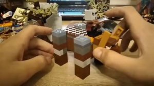 Обзор LEGO самоделок| разоритель майнкрафт и иглу