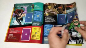 PANINI Бэтмен 80 лет / Обзор альбома для наклеек.