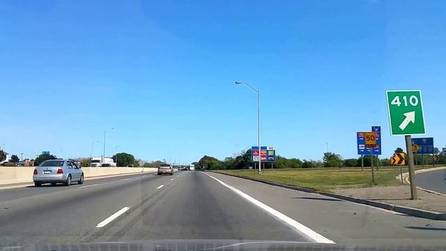 Round Trip Driving between Toronto and Whitby, Ontario, Canada смотреть онлайн