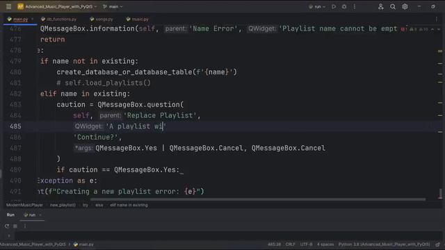 Python User Interface Project – Use PyQt5 to Code a Music Player Part 2